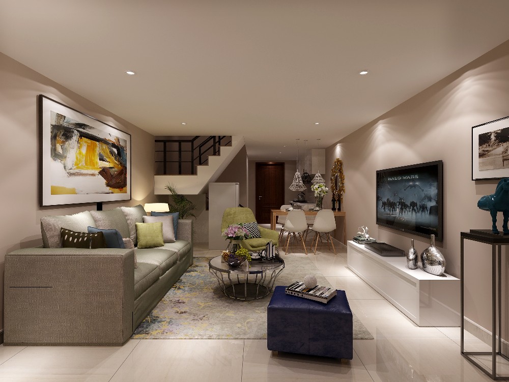 現(xiàn)代簡約LOFT住宅，巧用空間，精彩生活